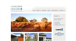 Desktop Screenshot of cglawmediation.com.au